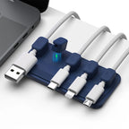 Organizador de cables magnético multi-clip