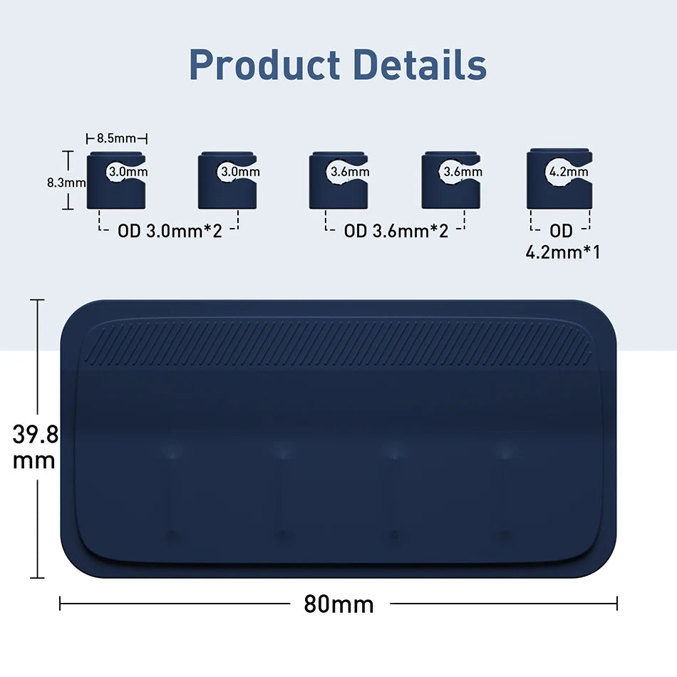 Organizador de cables magnético multi-clip